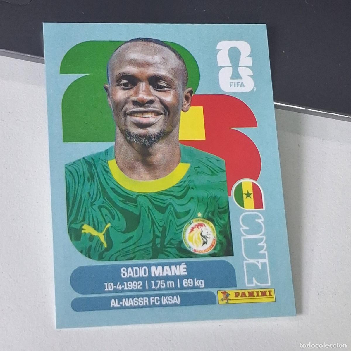 Football Stickers: B28 SEN15 SADIO MAN&Eacute; 15 SENEGAL SENEGAL SEN MUNDIAL FIFA WORLD CUP 2026 STICKER PANINI
