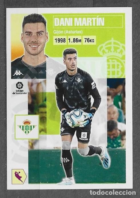 Cromos de F&uacute;tbol: Liga Este 20/21 - Dani Martin - N&ordm; 3 - Real Betis