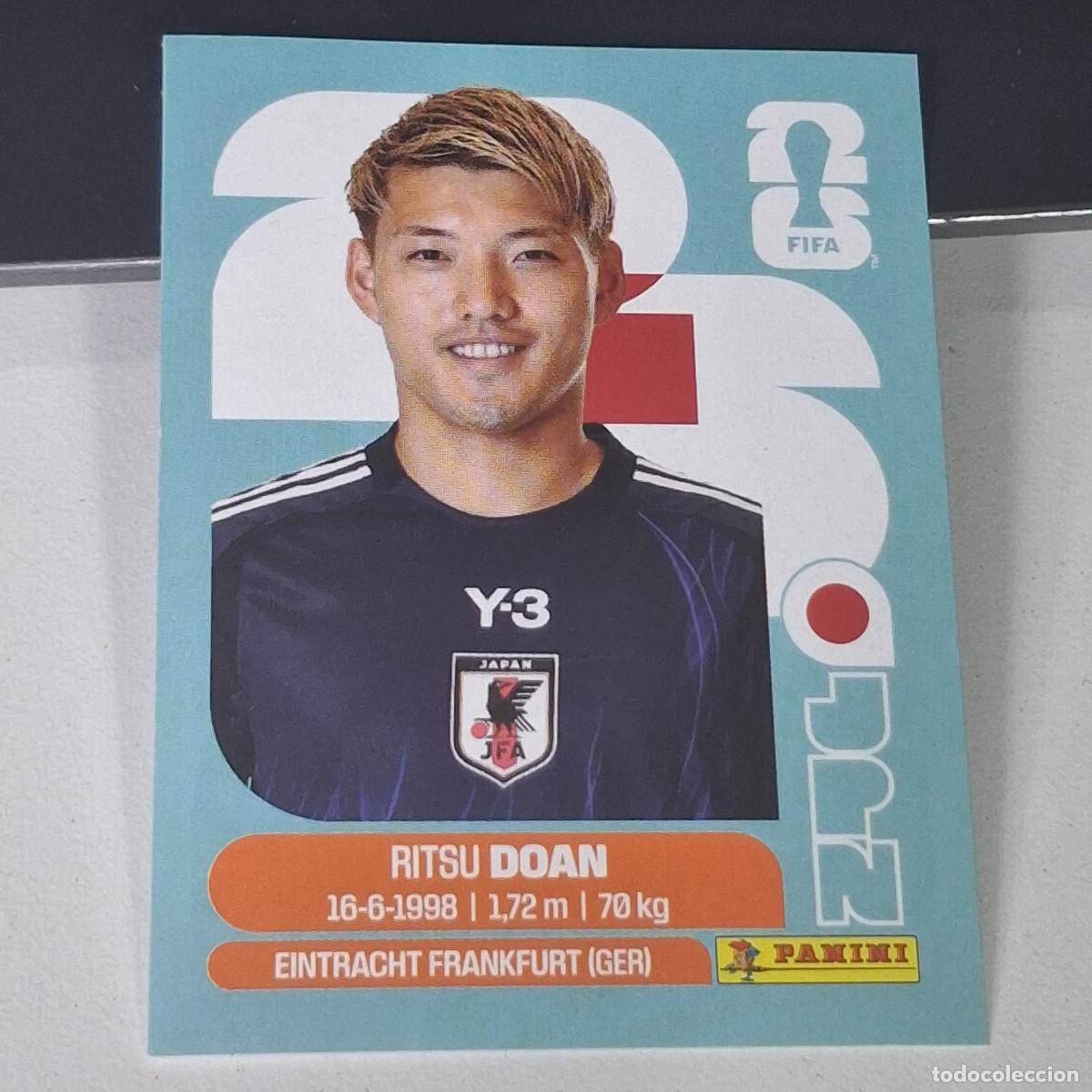 Cromos de F&uacute;tbol: B28 JPN14 RITSU DOAN 14 JAP&Oacute;N JAPAN JPN MUNDIAL FIFA WORLD CUP 2026 STICKER PANINI