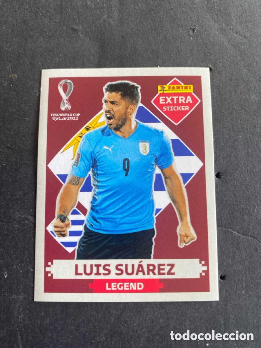 Cromos de F&uacute;tbol: Cromo Mundial Qatar 2022 LUIS SU&Aacute;REZ sticker