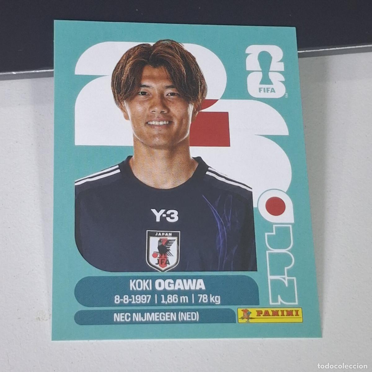 Cromos de F&uacute;tbol: B28 JPN19 KOKI OGAWA 19 JAP&Oacute;N JAPAN JPN MUNDIAL FIFA WORLD CUP 2026 STICKER PANINI