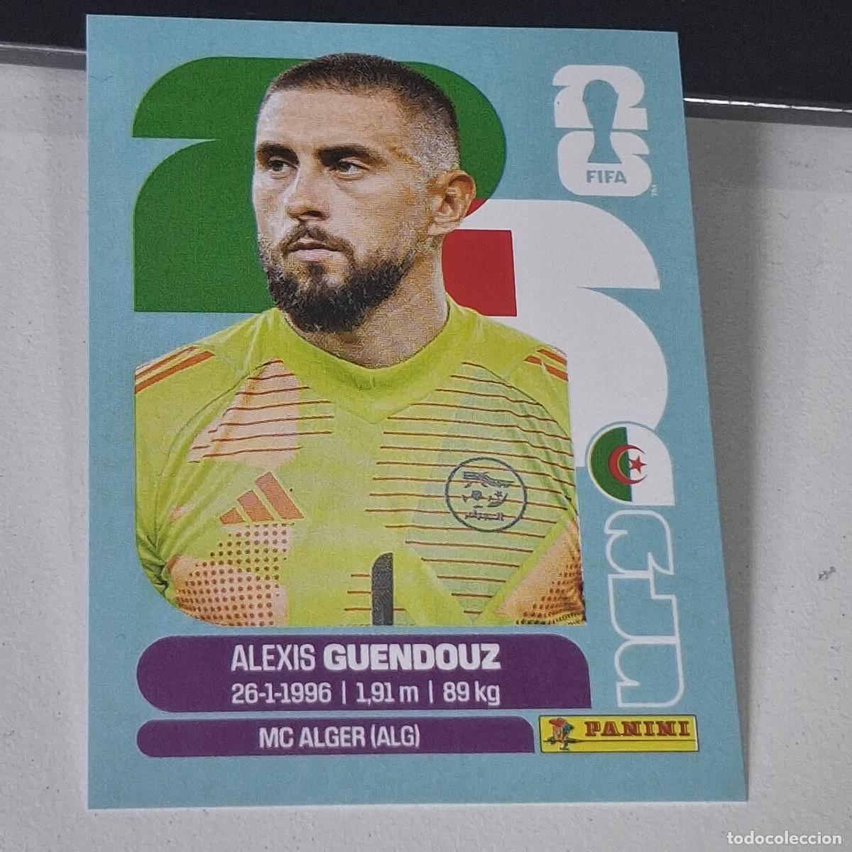 Cromos de F&uacute;tbol: B28 ALG2 ALEXIS GUENDOUZ 2 ARGELIA ALGERIA ALG MUNDIAL FIFA WORLD CUP 2026 STICKER PANINI