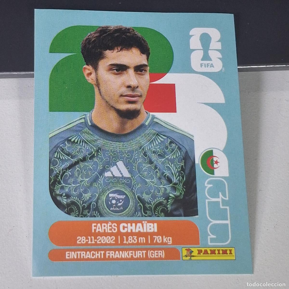 Cromos de F&uacute;tbol: B28 ALG14 FAR&Eacute;S CHAIBI 14 ARGELIA ALGERIA ALG MUNDIAL FIFA WORLD CUP 2026 STICKER PANINI