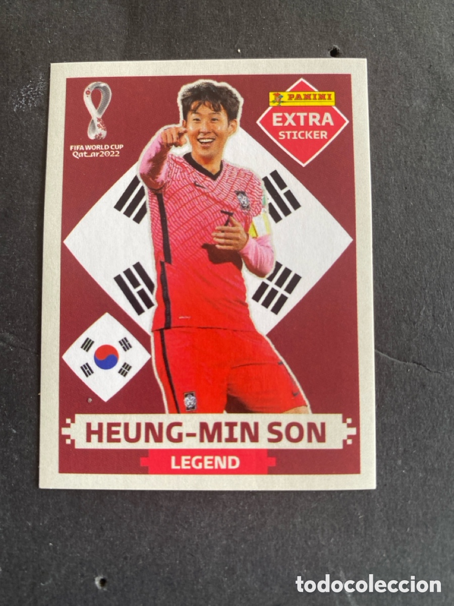Cromos de F&uacute;tbol: Cromo Mundial Qatar 2022 HEUNG- MIN SON sticker