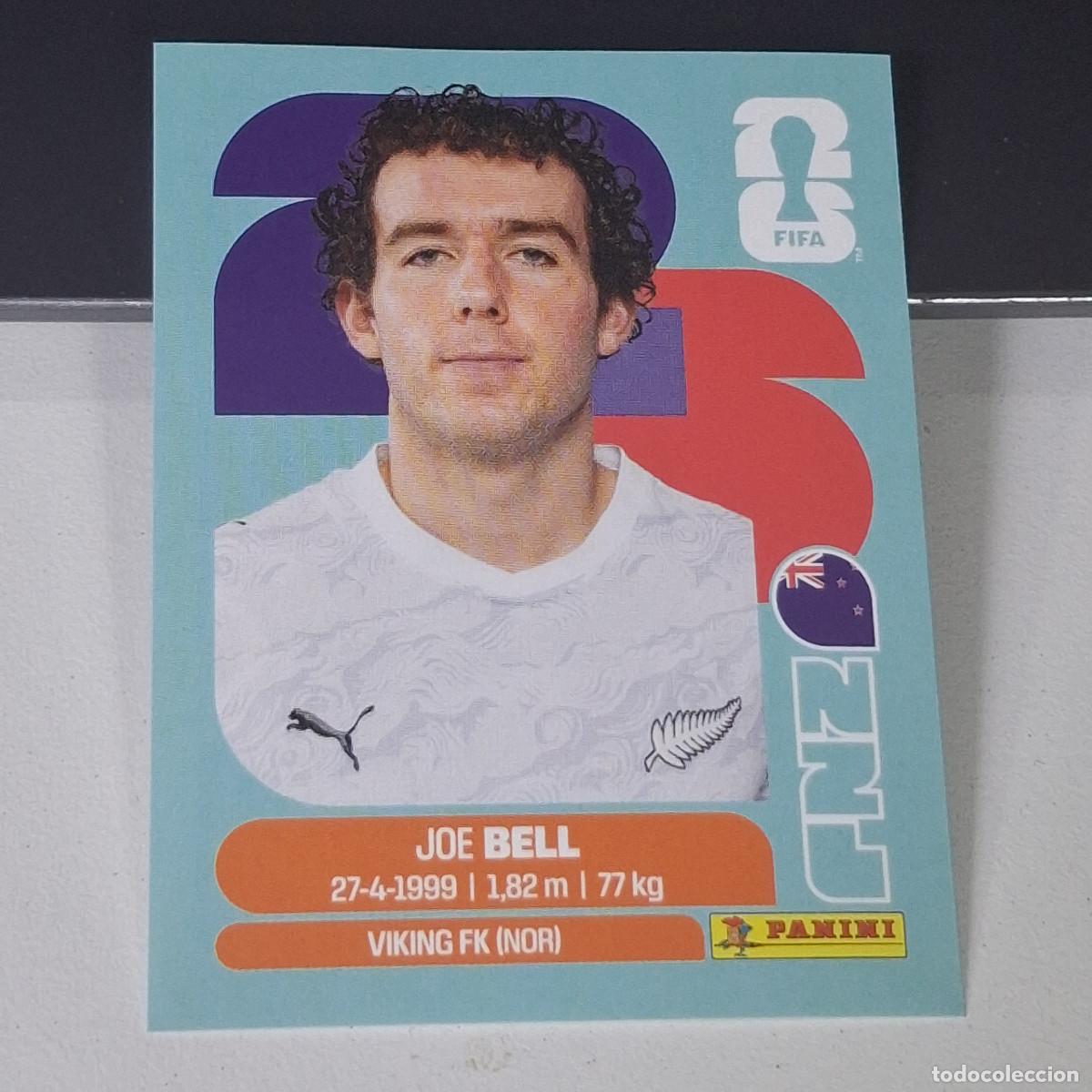 Figurine di Calcio: B28 NZL 10 NZL10 JOE BELL NUEVA ZELANDA NZL NEW ZEALAND MUNDIAL FIFA WORLD CUP 2026 STICKER PANINI