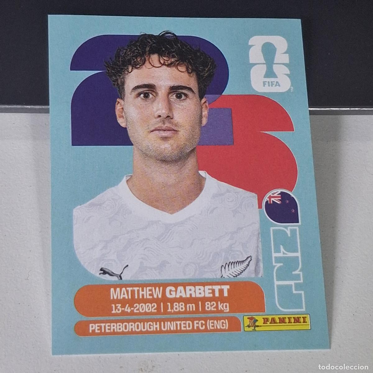 Figurine di Calcio: B28 NZL14 MATTHEW GARBETT 14 NUEVA ZELANDA NZL NEW ZEALAND MUNDIAL FIFA WORLD CUP 2026 STICKER PANIN