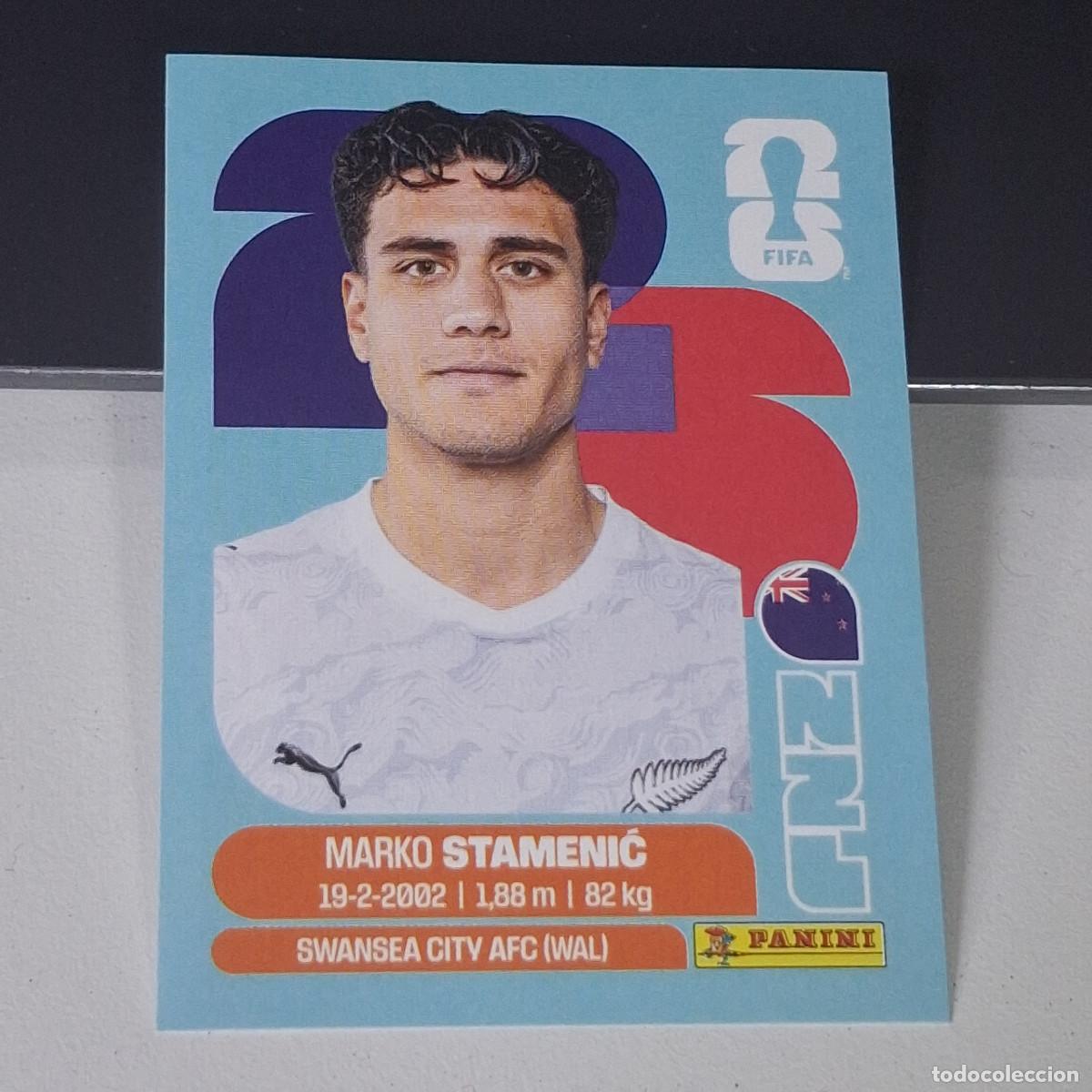 Figurine di Calcio: B28 NZL15 MARKO STAMENIĆ 15 NUEVA ZELANDA NZL NEW ZEALAND MUNDIAL FIFA WORLD CUP 2026 STICKER PANIN
