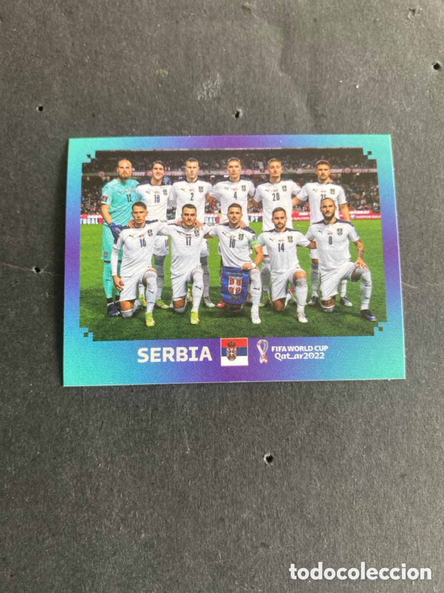 Cromos de F&uacute;tbol: Cromo Mundial Qatar 2022 Serbia N* 1