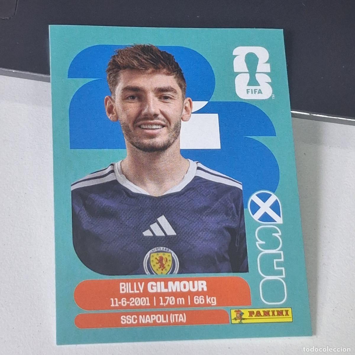Cromos de F&uacute;tbol: B28 SCO 12 SCO12 BILLY GILMOUR ESCOCIA SCOTLAND SCO MUNDIAL FIFA WORLD CUP 2026 STICKER PANINI