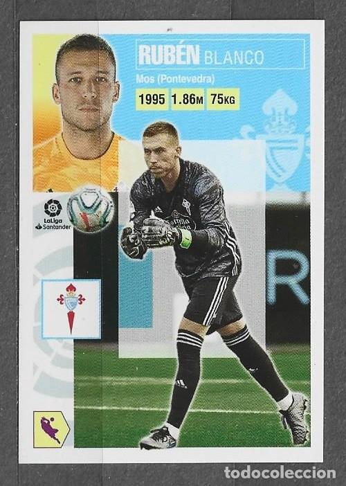 Cromos de F&uacute;tbol: Liga Este 20/21 - Rub&eacute;n - N&ordm; 2 - RC Celta