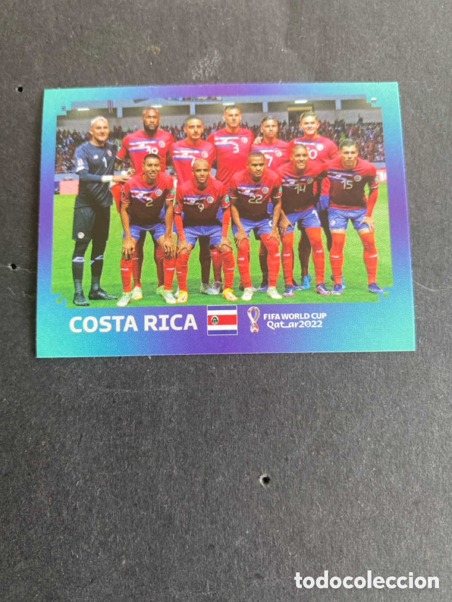 Cromos de F&uacute;tbol: Cromo Mundial Qatar 2022 Costa Rica N* 1