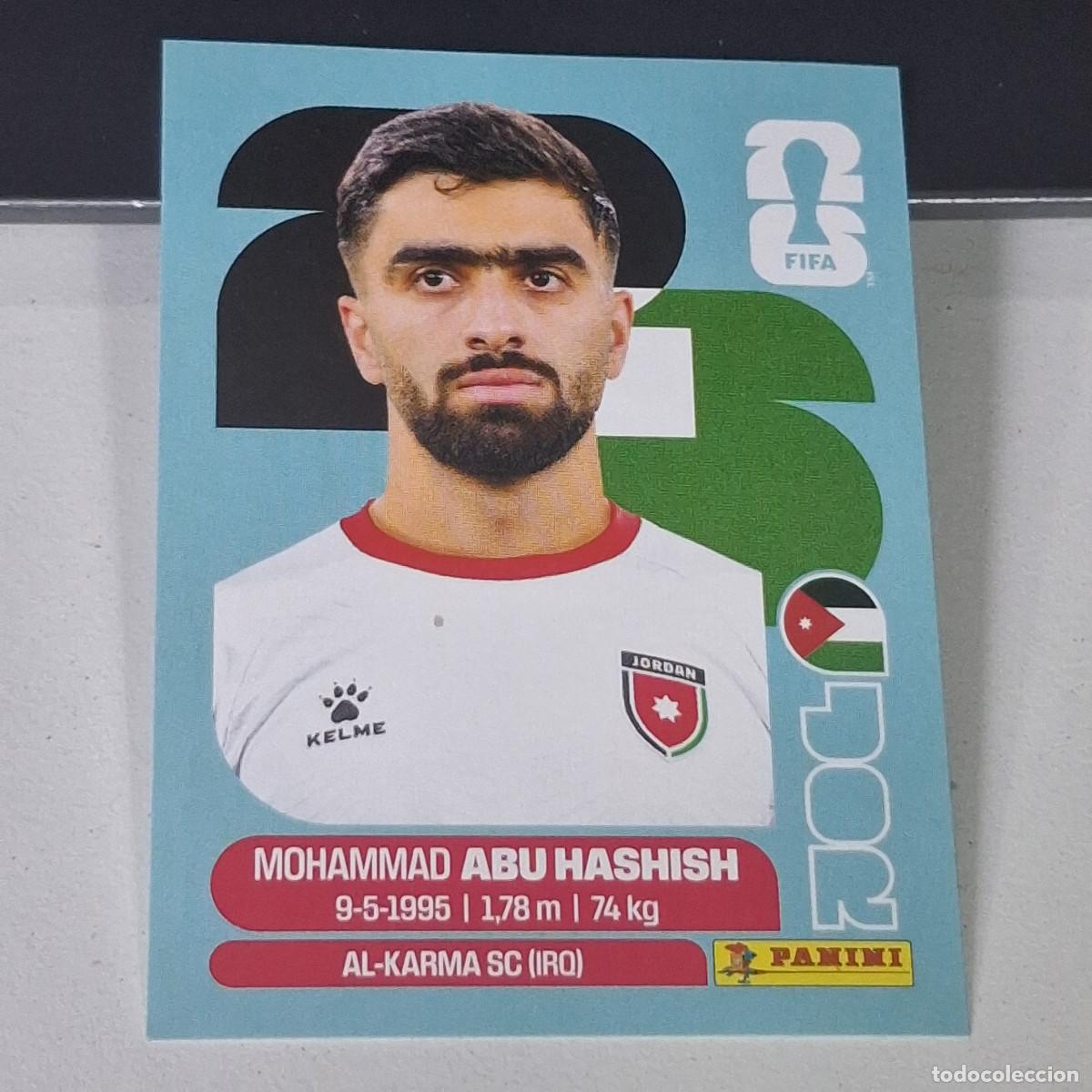 Cromos de F&uacute;tbol: B28 JOR 4 JOR4 MOHAMMAD ABU HASHISH JORDANIA JOR MUNDIAL FIFA WORLD CUP 2026 STICKER PANINI