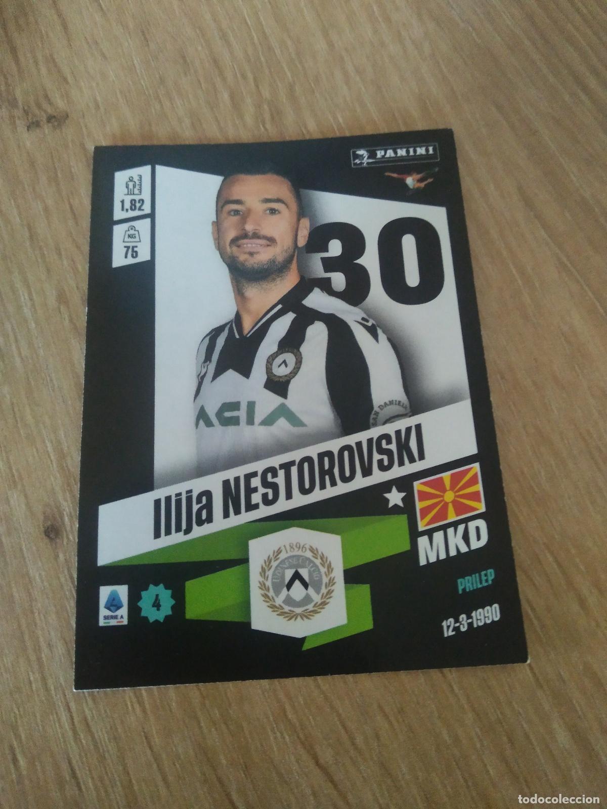 Football Stickers: 541 LLIJA NESTOROVSKI UDINESE CROMO FUTBOL PANINI LIGA ITALIA 22-23 CALCIATORI 2022-2023