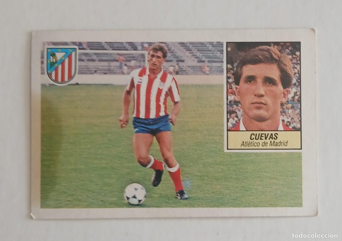 Cartes &agrave; collectionner de Football: &Uacute;LTIMO FICHAJE n&ordm; 41 CUEVAS ATL&Eacute;TICO DE MADRID EDICIONES ESTE LIGA 84-85. Nuevo y sin pegar.