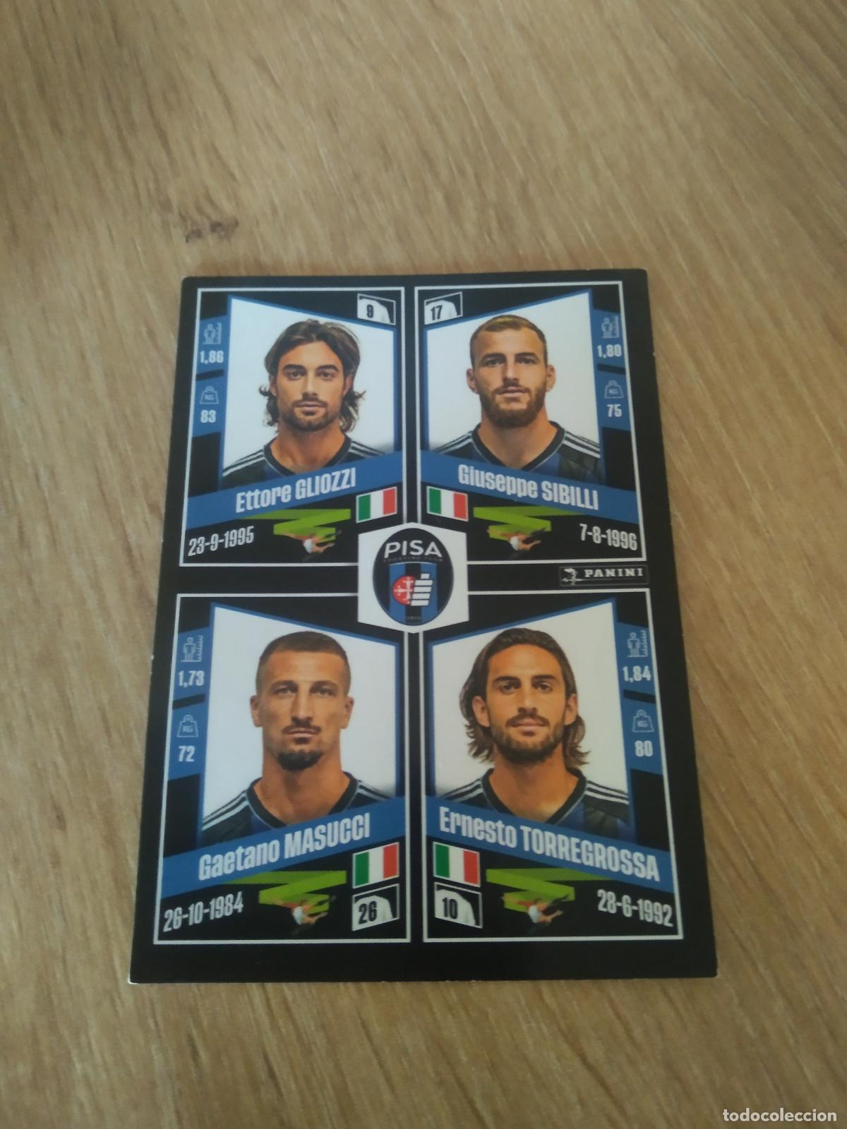 Football Stickers: 623 GLIOZZI SIBILLI MASUCCI TORREGROSSA CROMO FUTBOL PANINI LIGA ITALIA 22-23 CALCIATORI 2022-2023