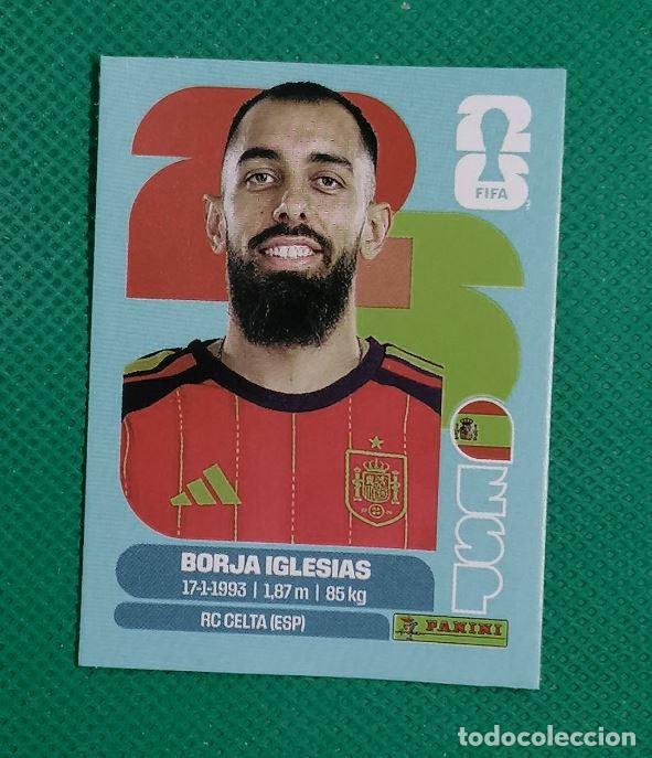Football Stickers: ESP J 6 ESPJ6 BORJA IGLESIAS ESPA&Ntilde;A ACTUALIZACION PANINI FIFA MUNDIAL WORLD CUP 26 2026 STICKER