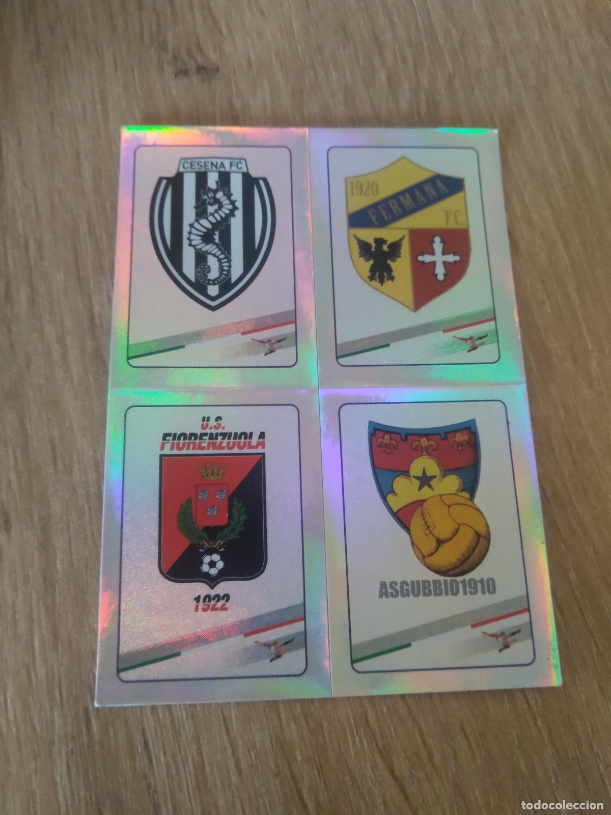 Cartes &agrave; collectionner de Football: 652 CESENA FERMANA FIORENZUOLA ASGUBBIO CROMO FUTBOL PANINI LIGA ITALIA 22-23 CALCIATORI 2022-2023