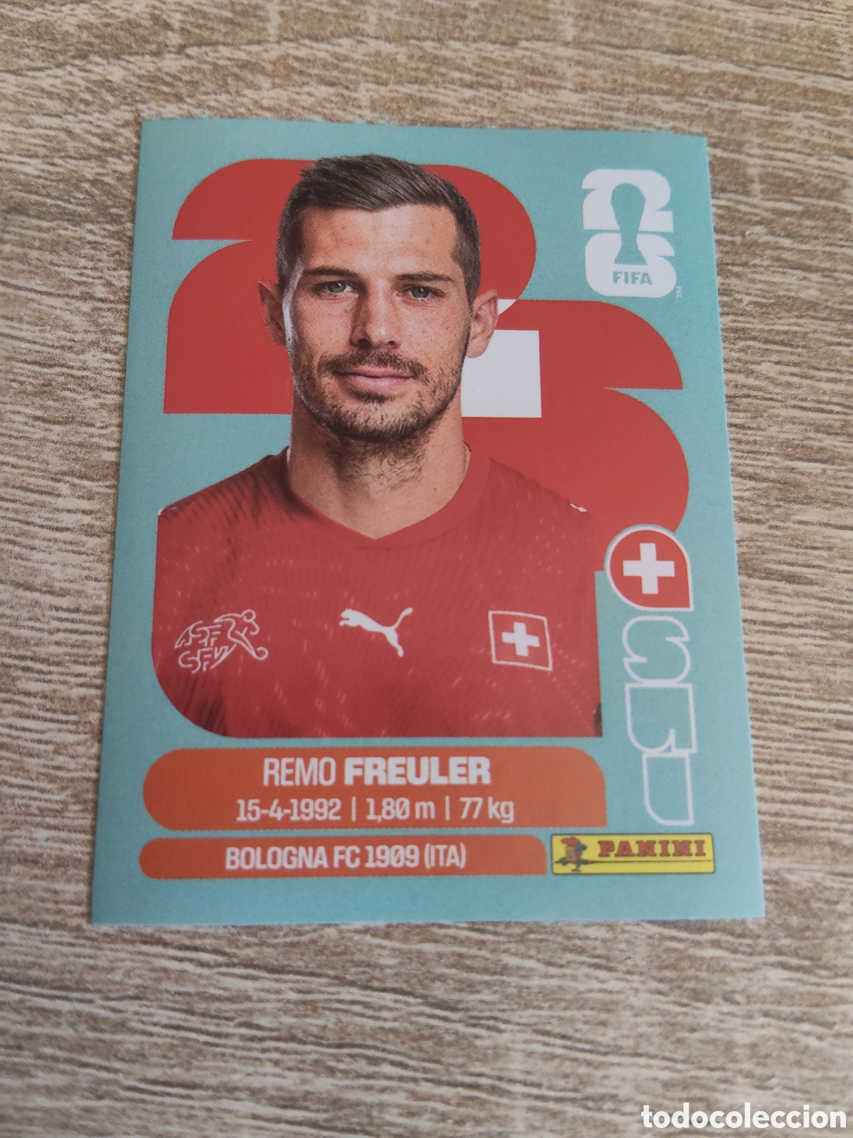 Cartes &agrave; collectionner de Football: Panini mundial 2026 SUI 11 Remo Freuler Suiza