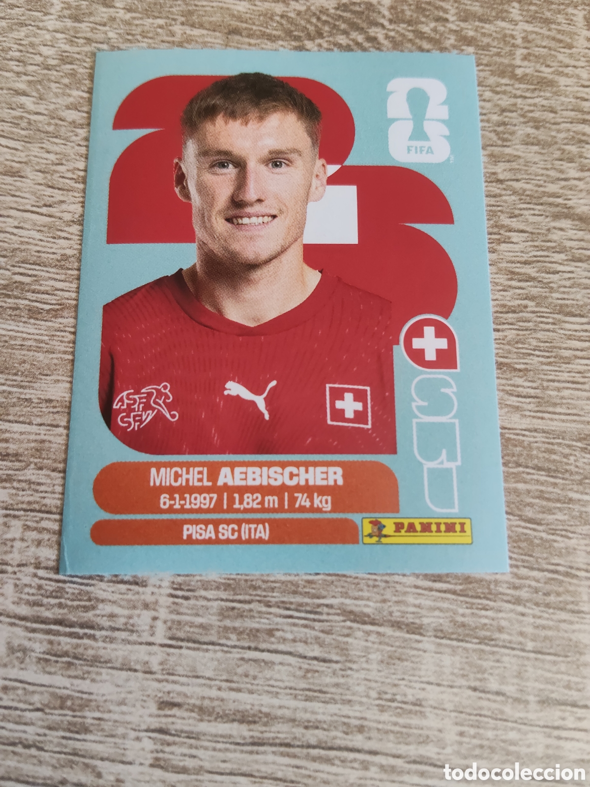 Cartes &agrave; collectionner de Football: Panini mundial 2026 SUI 16 Michel Aebischer Suiza