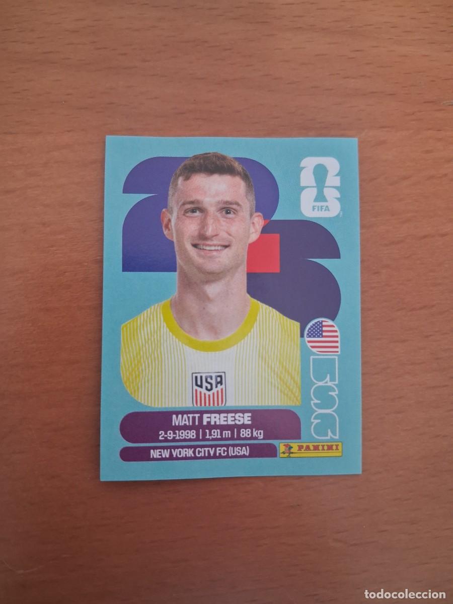 Fu&szlig;ball-Sticker: Fifa World Cup 26 Mundial 2026 USA 2 Estados Unidos Matt Freese