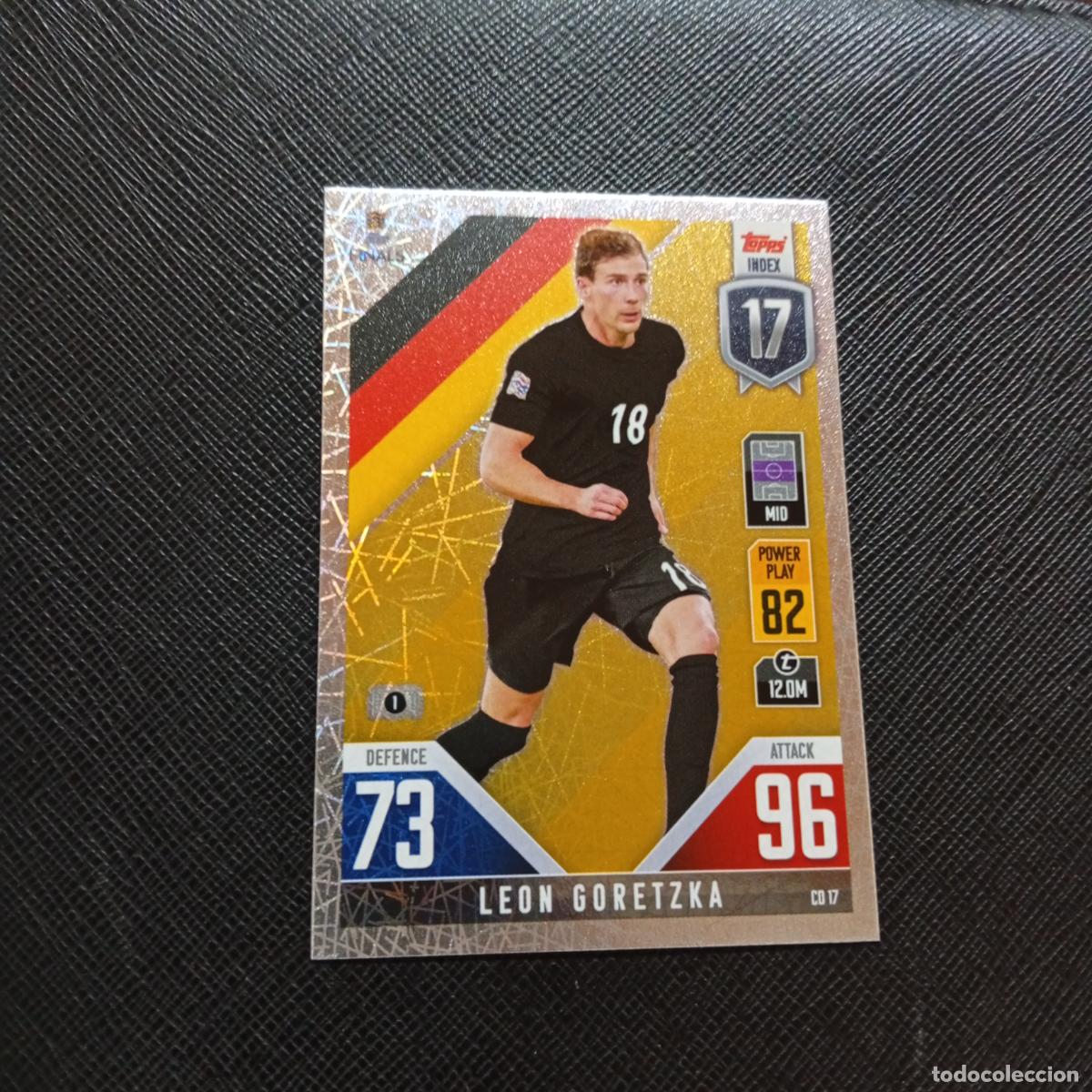 Figurine di Calcio: GORETZKA ALEMANIA TOPPS MATCH ATTAX ROAD TO FINALS UEFA NATIONS LEAGUE 2022 - A185 PG55
