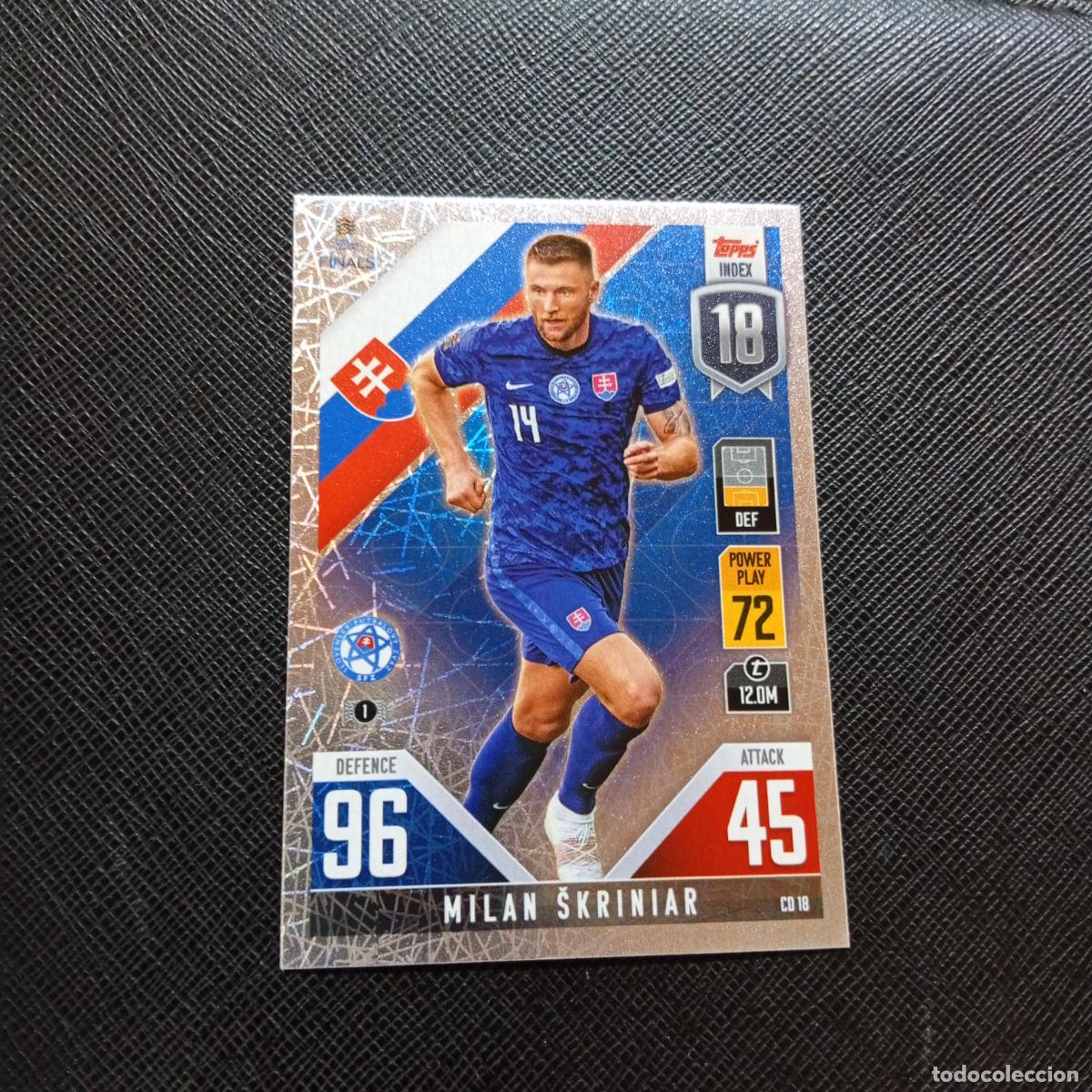 Figurine di Calcio: SKRINIAR ESLOVAQUIA TOPPS MATCH ATTAX ROAD TO FINALS UEFA NATIONS LEAGUE 2022 - A185 PG64