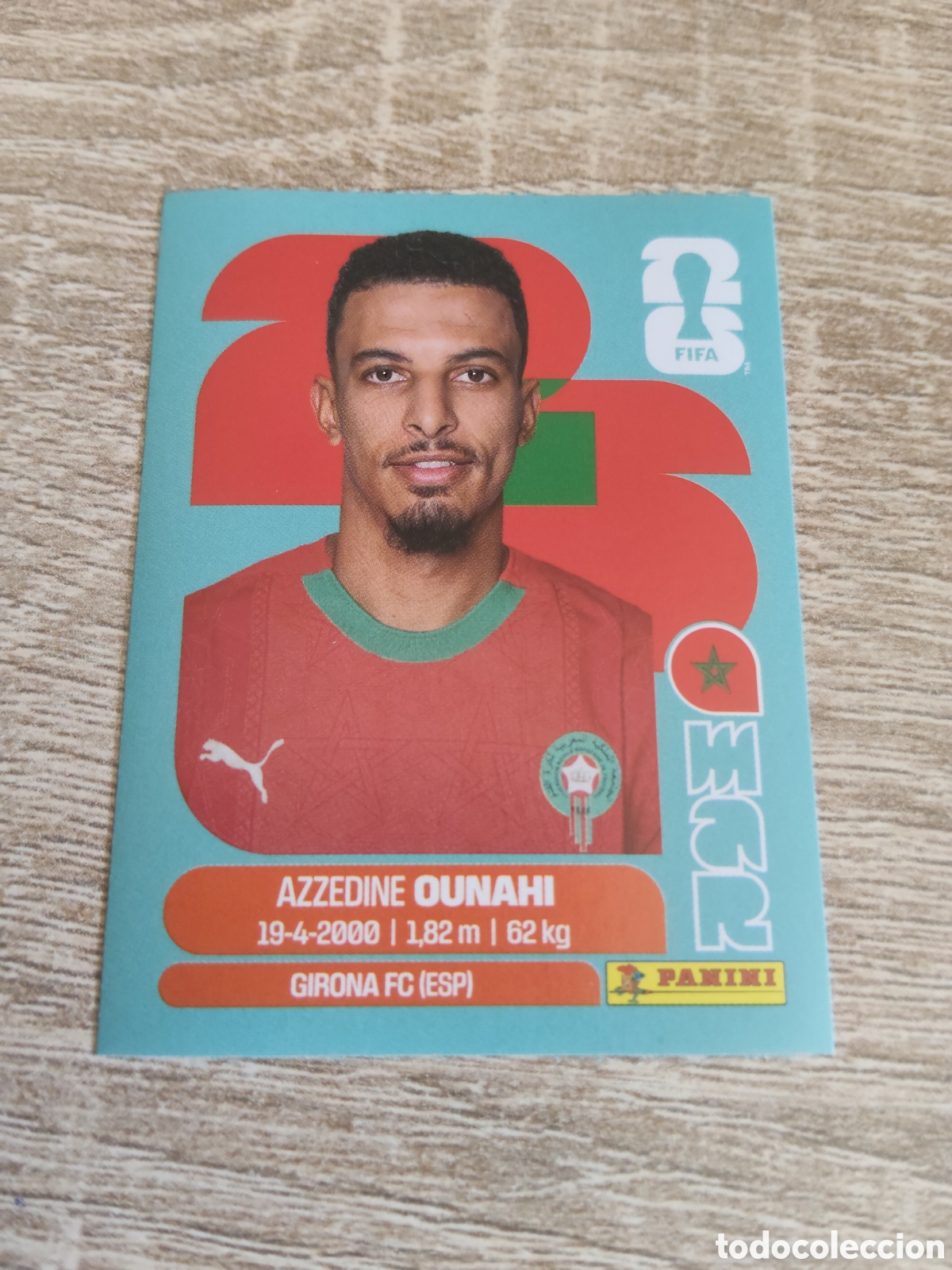 Cromos de F&uacute;tbol: Panini mundial 2026 MAR 11 Azzedine Ounahi Marruecos