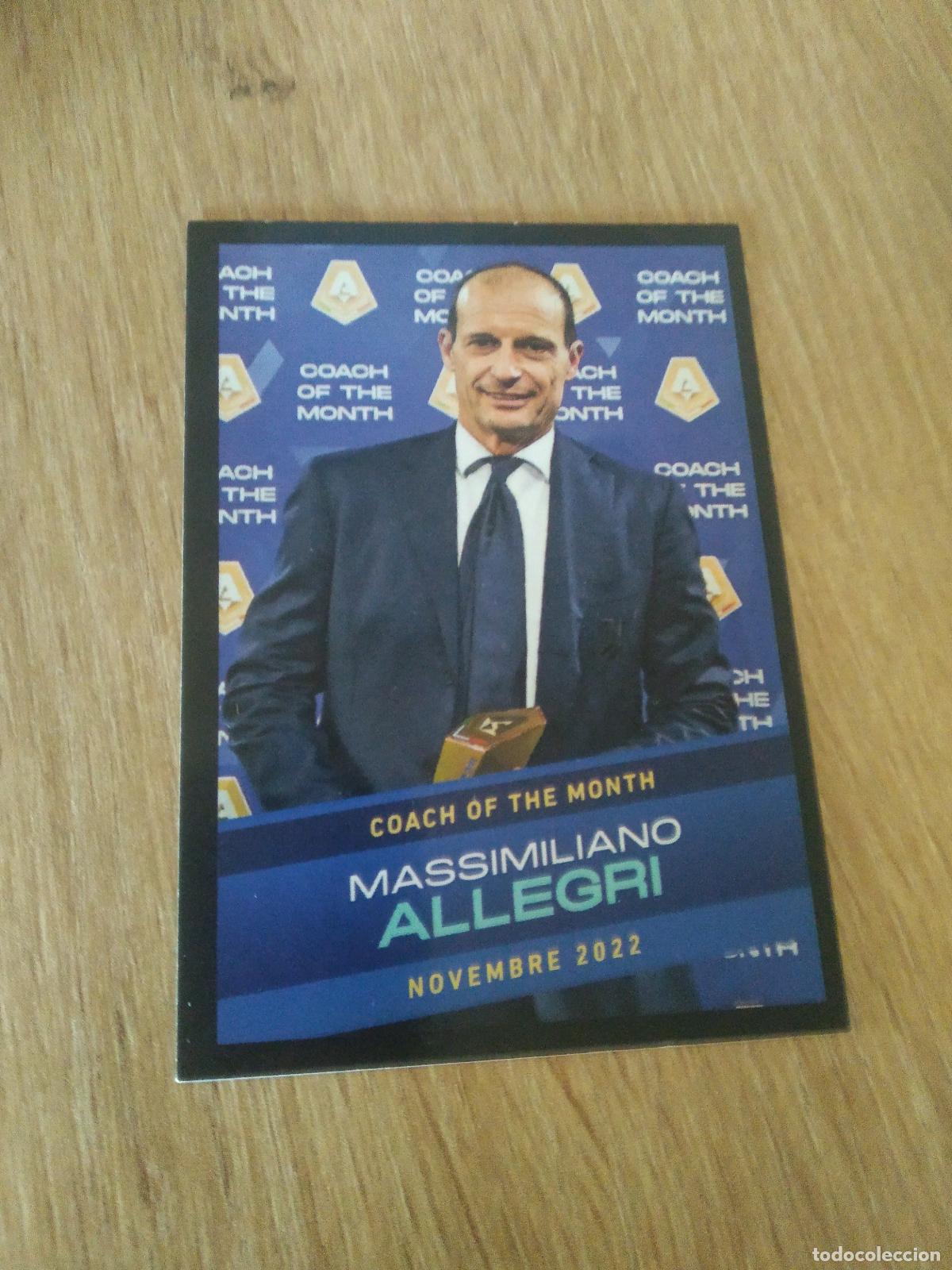Cromos de F&uacute;tbol: CM4 ALLEGRI CROMO FUTBOL PANINI LIGA ITALIA 22-23 CALCIATORI 2022-2023
