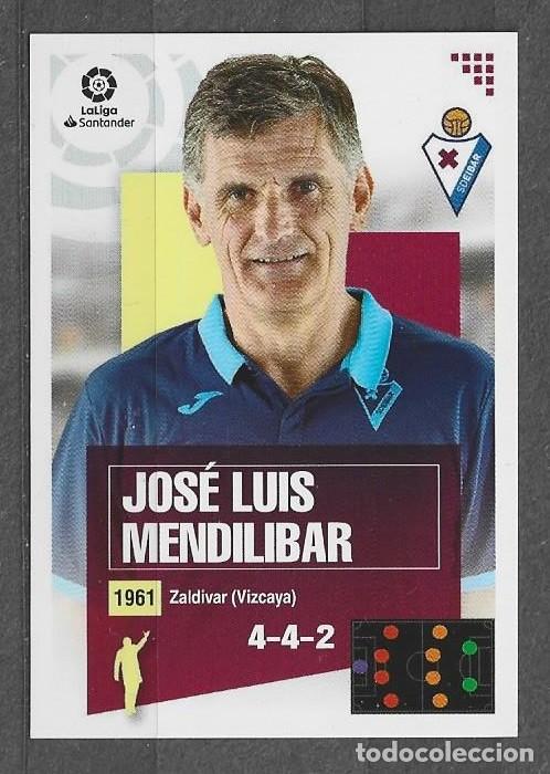 Cromos de Futebol: Liga Este 20/21 - Mendilibar - N&ordm; 1 - SD Eibar
