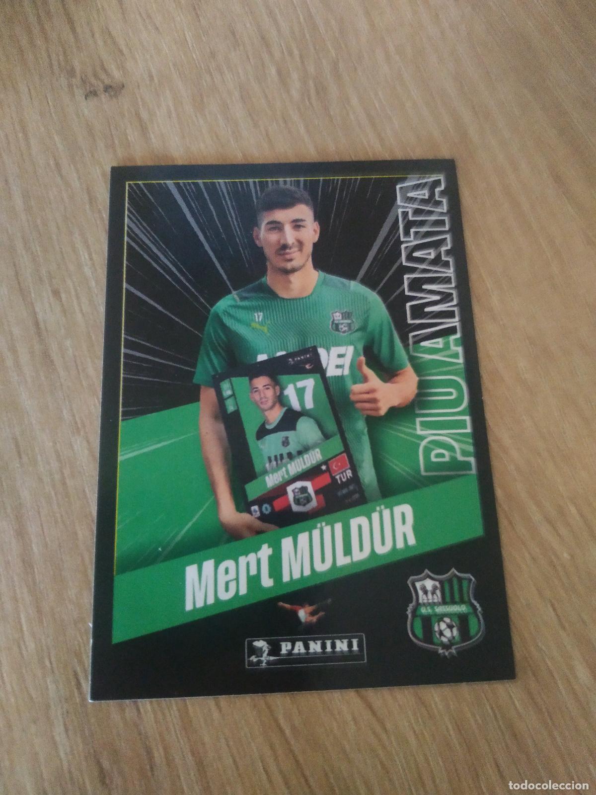Fu&szlig;ball-Sticker: P17 MERT MULDUR SASSUOLO CROMO FUTBOL PANINI LIGA ITALIA 22-23 CALCIATORI 2022-2023