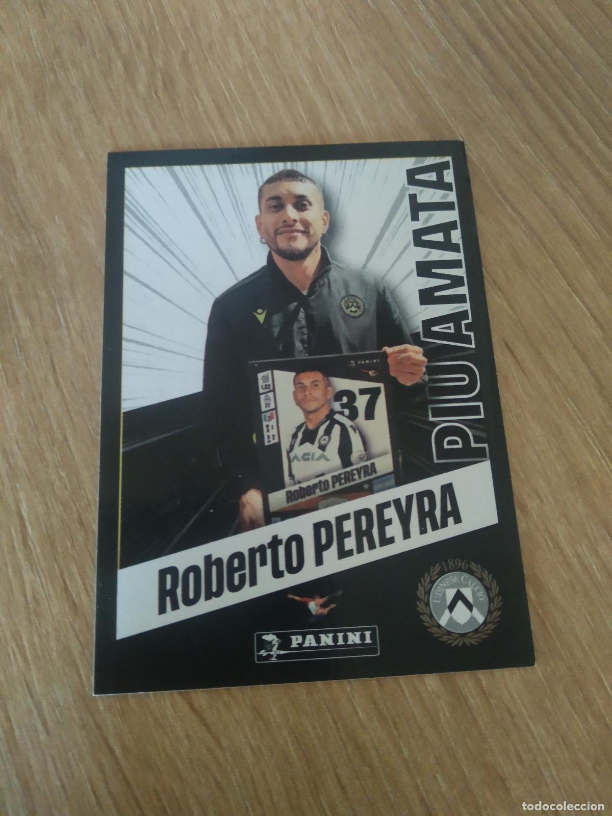 Fu&szlig;ball-Sticker: P20 ROBERTO PEREYRA UDINESE CROMO FUTBOL PANINI LIGA ITALIA 22-23 CALCIATORI 2022-2023