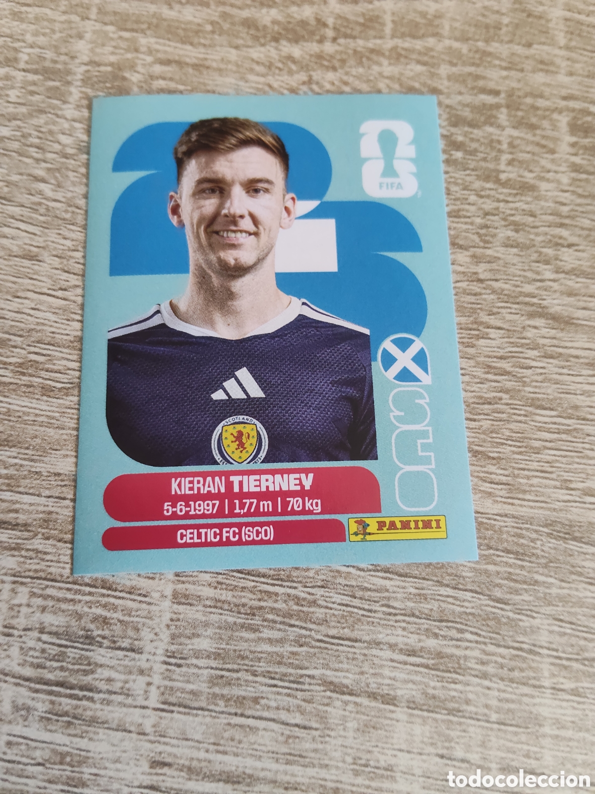 Cromos de Futebol: Panini mundial 2026 SCO 4 Kieran Tierney Escocia