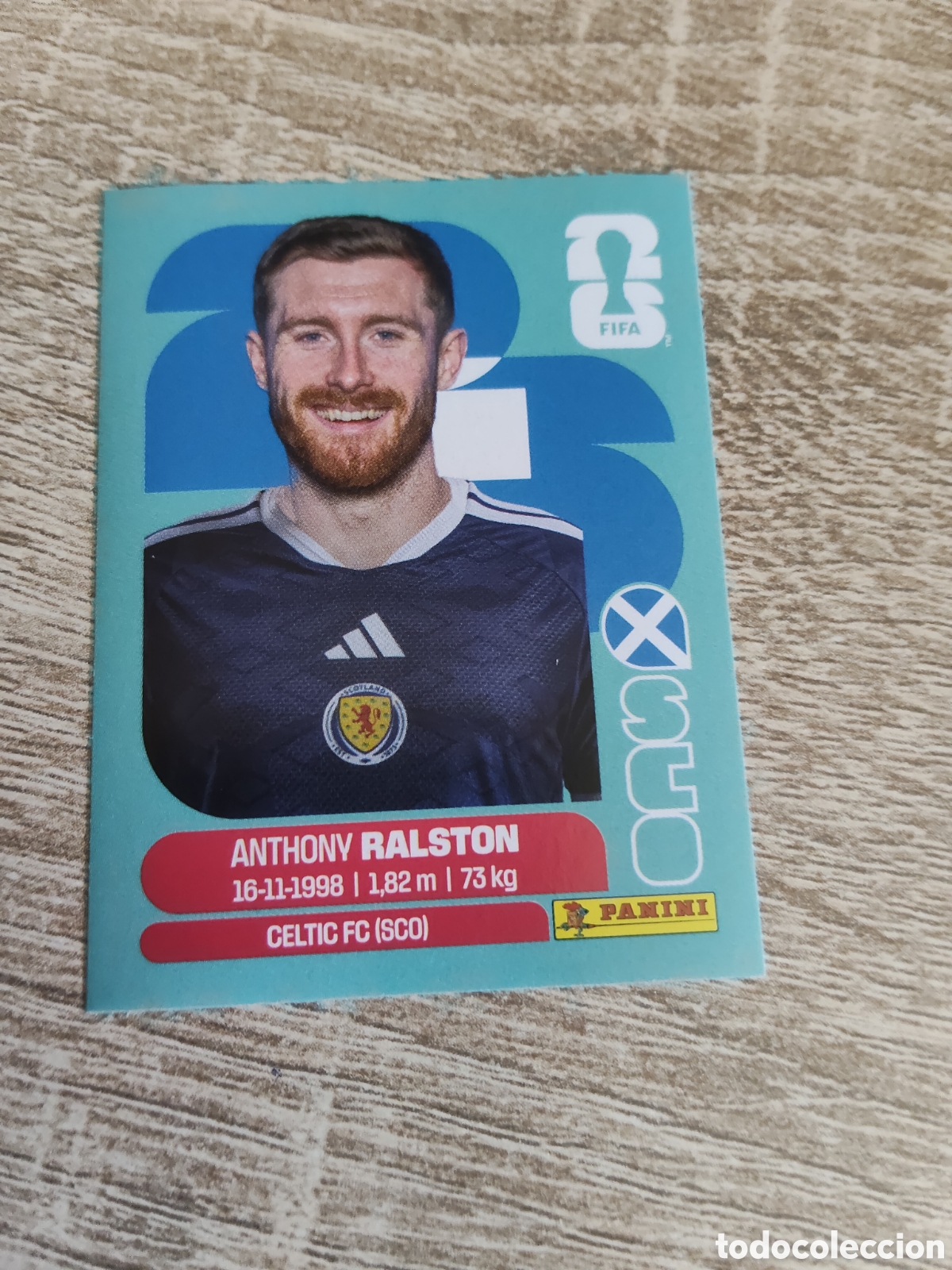 Football Stickers: Panini mundial 2026 SCO 9 Anthony Ralston Escocia