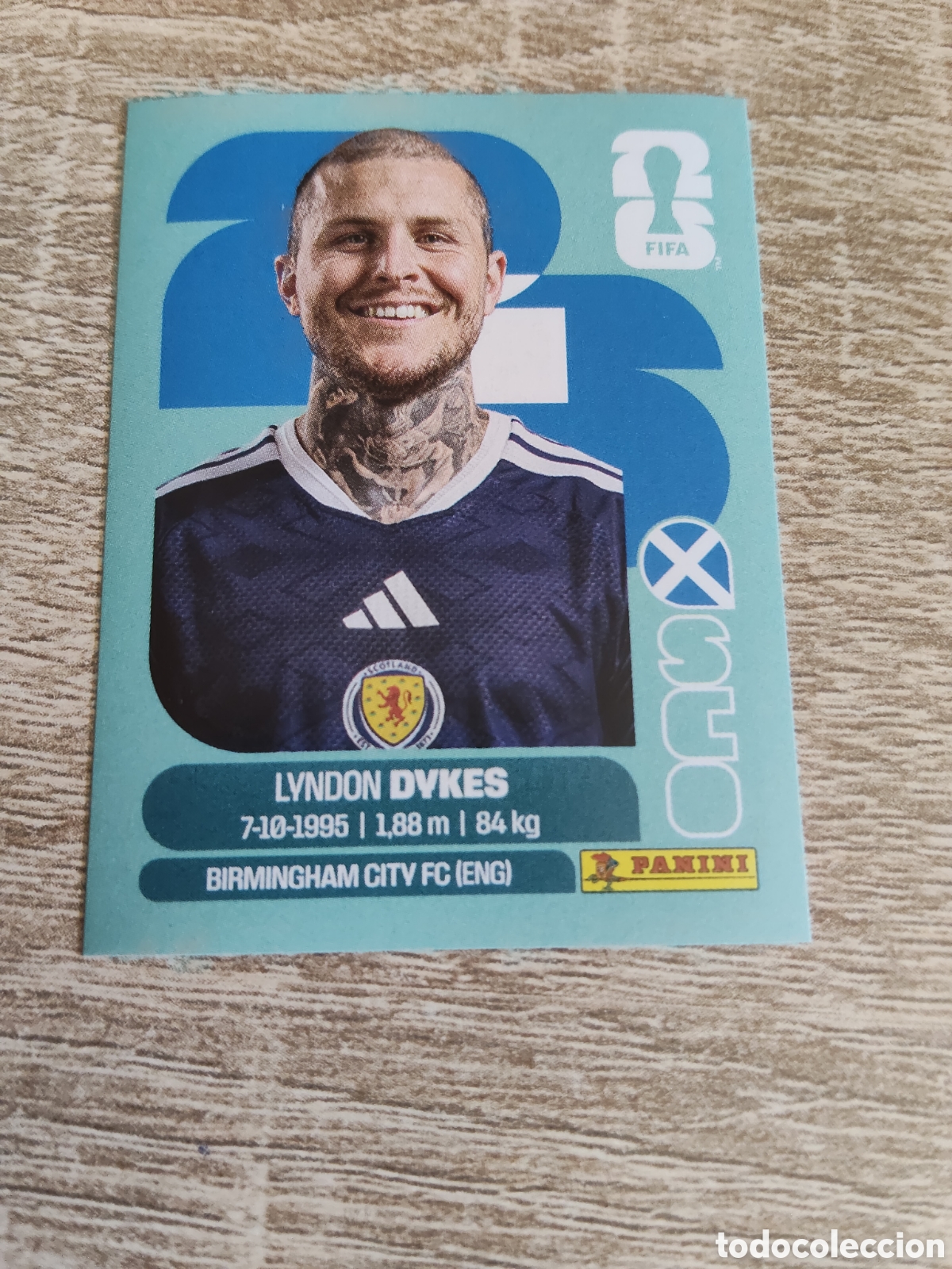 Football Stickers: Panini mundial 2026 SCO 18 Lyndon Dykes Escocia