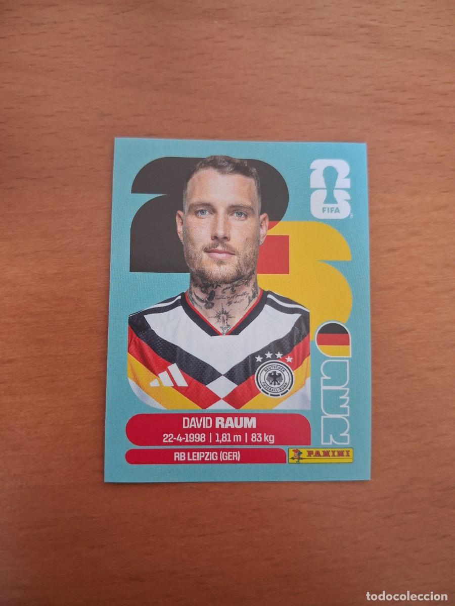 Cromos de F&uacute;tbol: Fifa World Cup 26 Mundial 2026 GER 4 Alemania David Raum