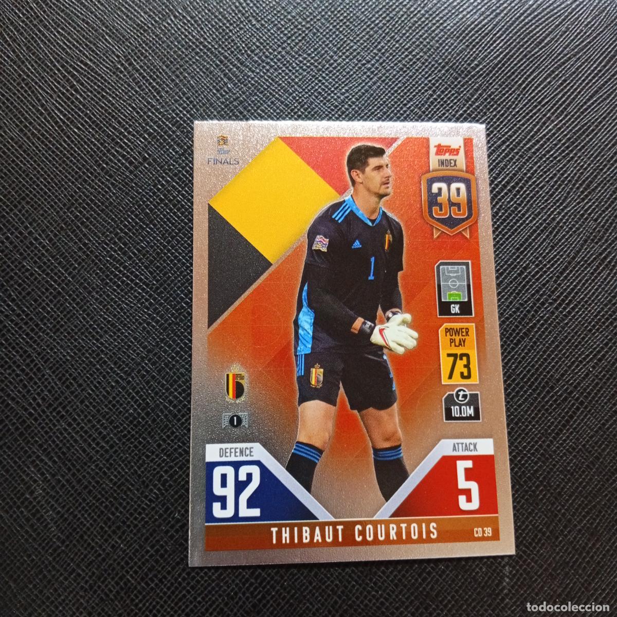 Cromos de F&uacute;tbol: COURTOIS BELGICA TOPPS MATCH ATTAX ROAD TO FINALS UEFA NATIONS LEAGUE 2022 - A185 PG172