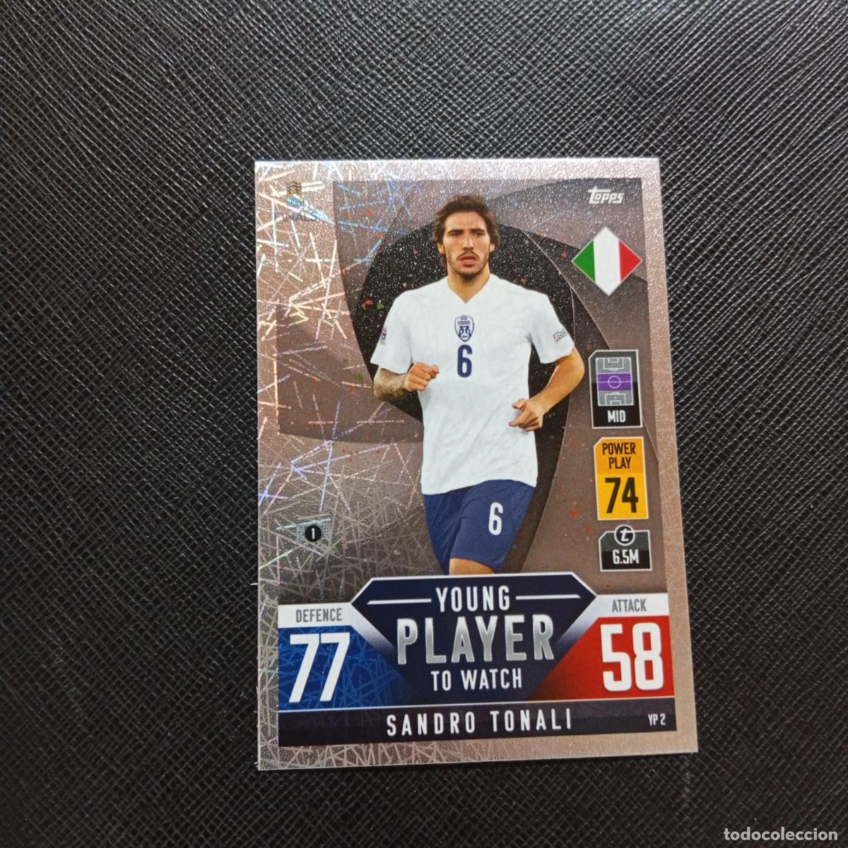 Figurine di Calcio: TONALI ITALIA TOPPS MATCH ATTAX ROAD TO FINALS UEFA NATIONS LEAGUE 2022 - A185 PG397