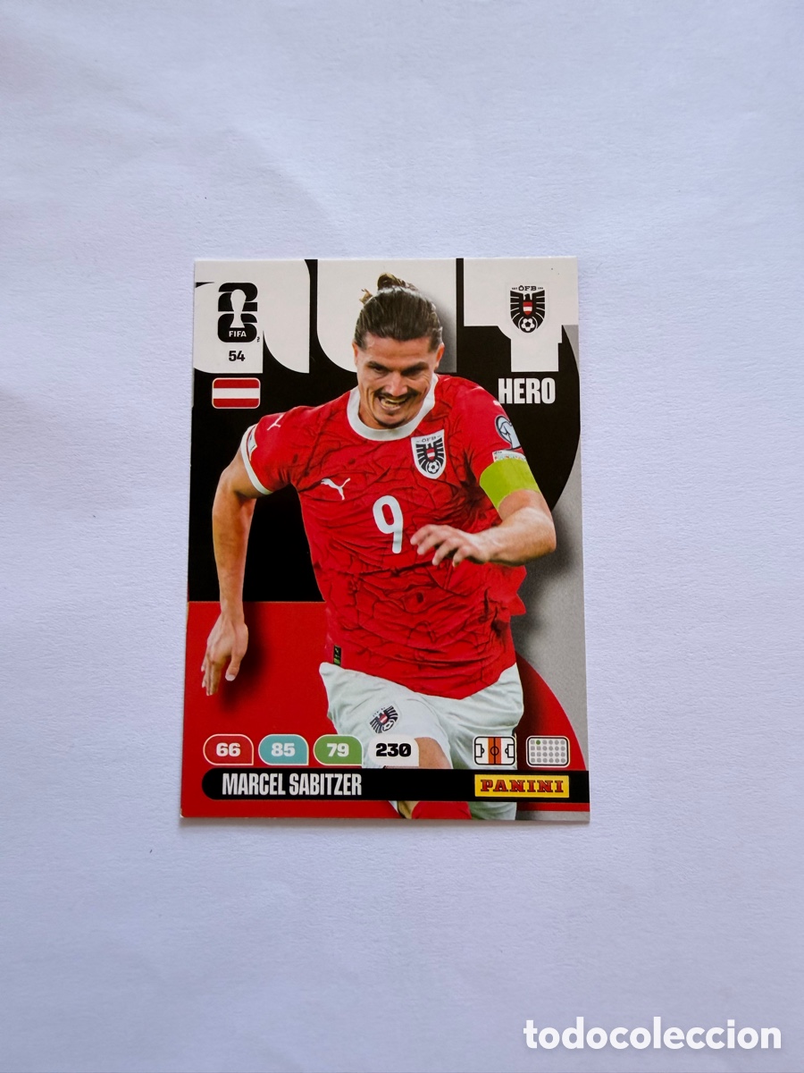 Cromos de F&uacute;tbol: Marcel Sabitzer (54) - AUSTRIA