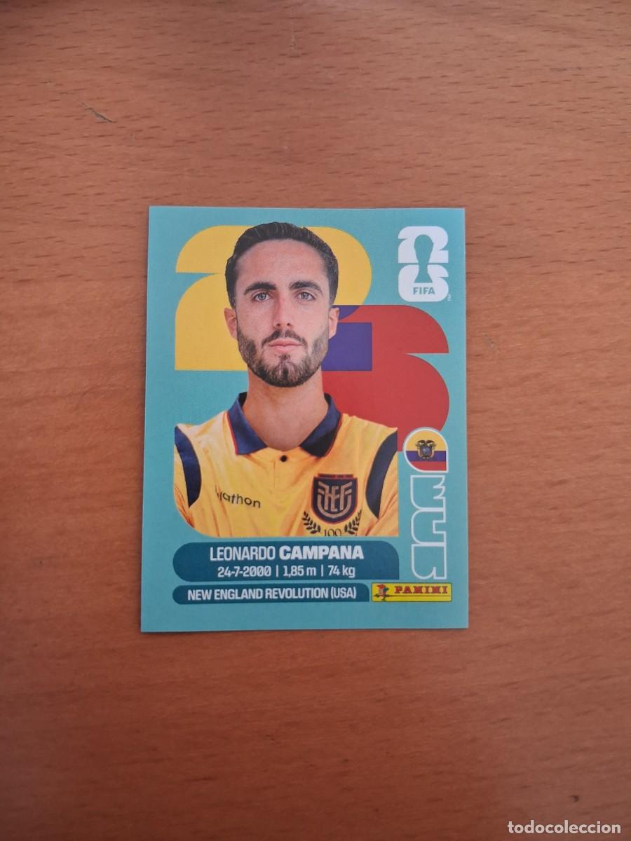 Cromos de F&uacute;tbol: Fifa World Cup 26 Mundial 2026 ECU 15 Ecuador Leonardo Campana