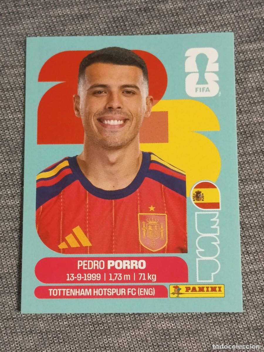 Cromos de F&uacute;tbol: PEDRO PORRO ESP 6 STICKER MUNDIAL 2026 PANINI FIFA WORLD CUP NUEVO