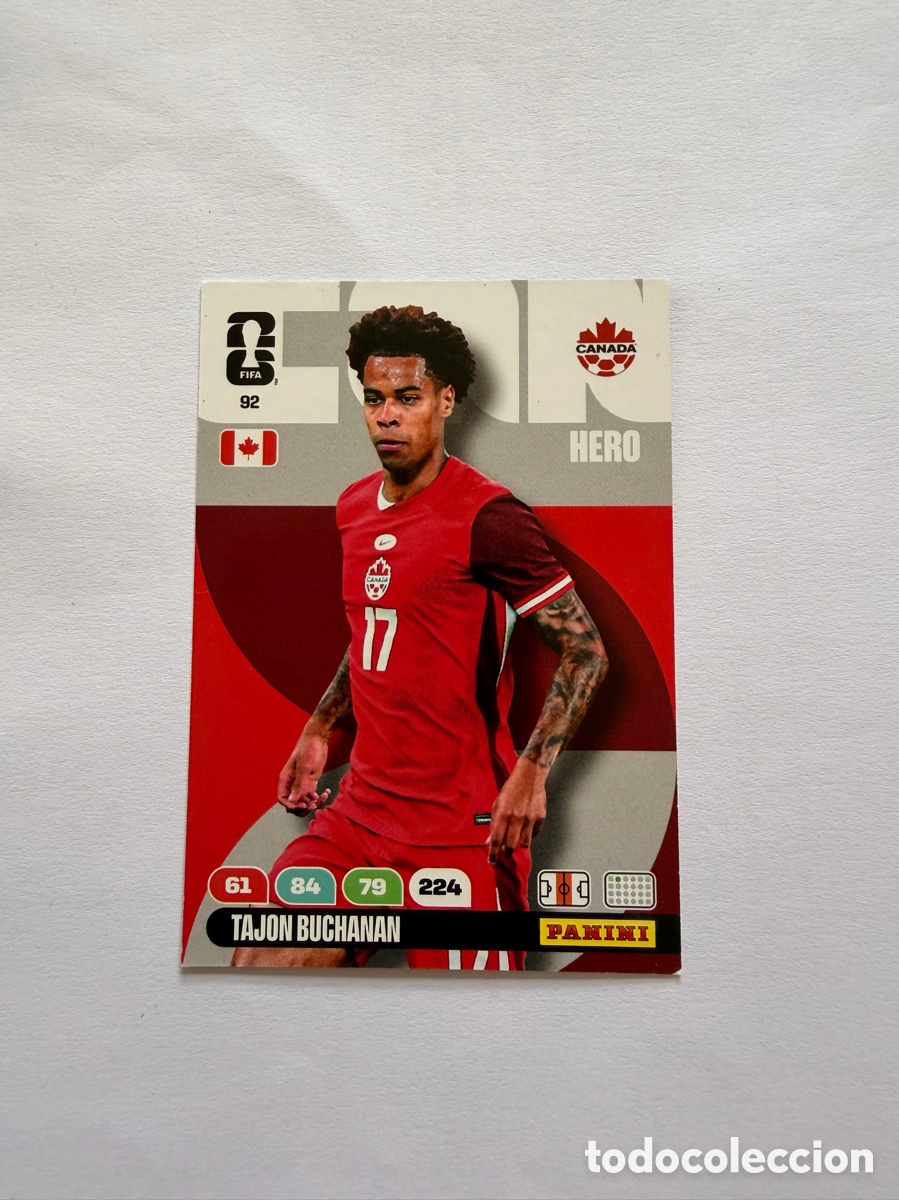 Cromos de F&uacute;tbol: Tajon Buchanan (92) - CANAD&Aacute;