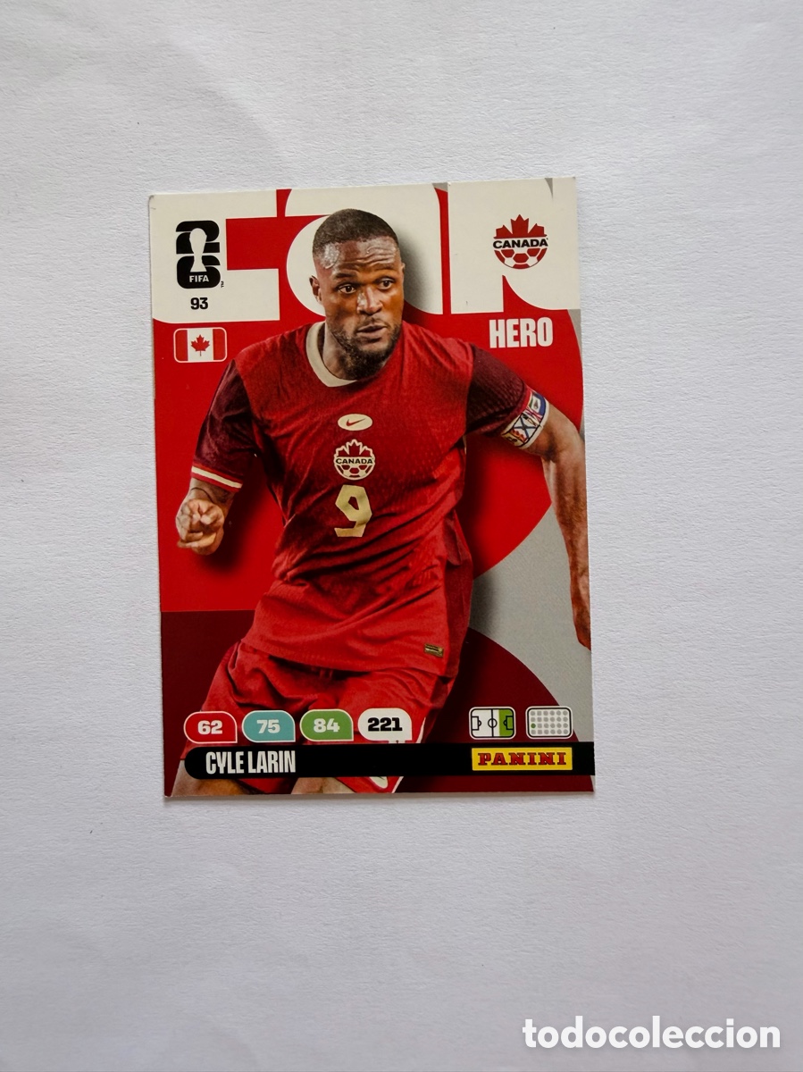 Cromos de F&uacute;tbol: Cyle Larin (93) - CANAD&Aacute;