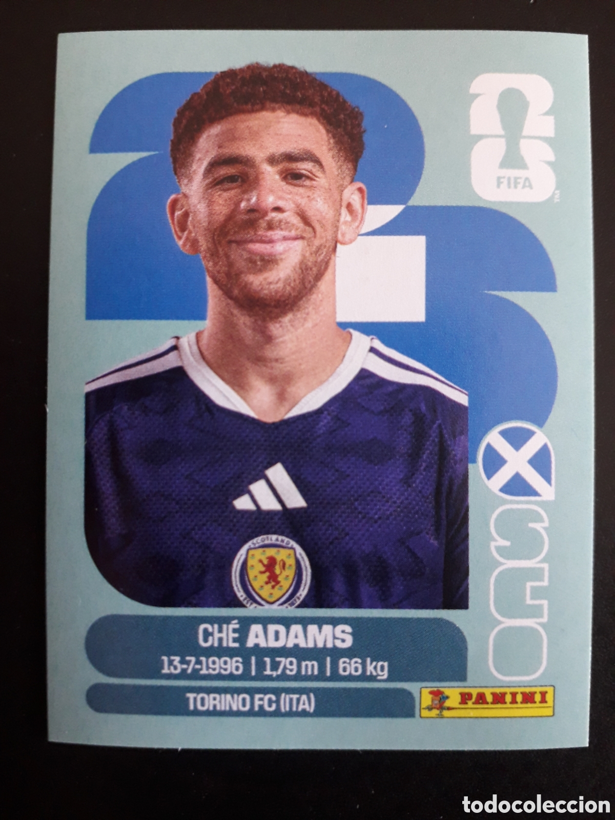 Football Stickers: ADAMS ESCOCIA SCO 19 MUNDIAL F&Uacute;TBOL 2026 FIFA WORLD CUP PANINI SIN PEGAR PEDIDO M&Iacute;NIMO 3&euro;.