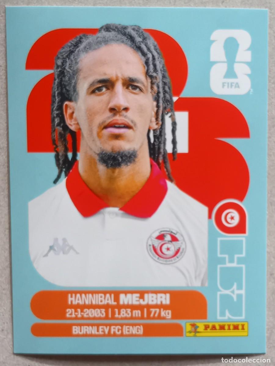Cromos de F&uacute;tbol: Figurina Panini 2026 Cromo World Cup Usa Mundial 2026 Hannibal Mejbri Tunisia n TUN 14