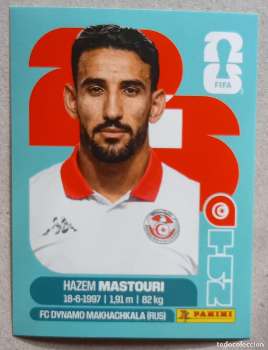 Cromos de F&uacute;tbol: Figurina Panini 2026 Cromo World Cup Usa Mundial 2026 Hazem Mastouri Tunisia n TUN 17