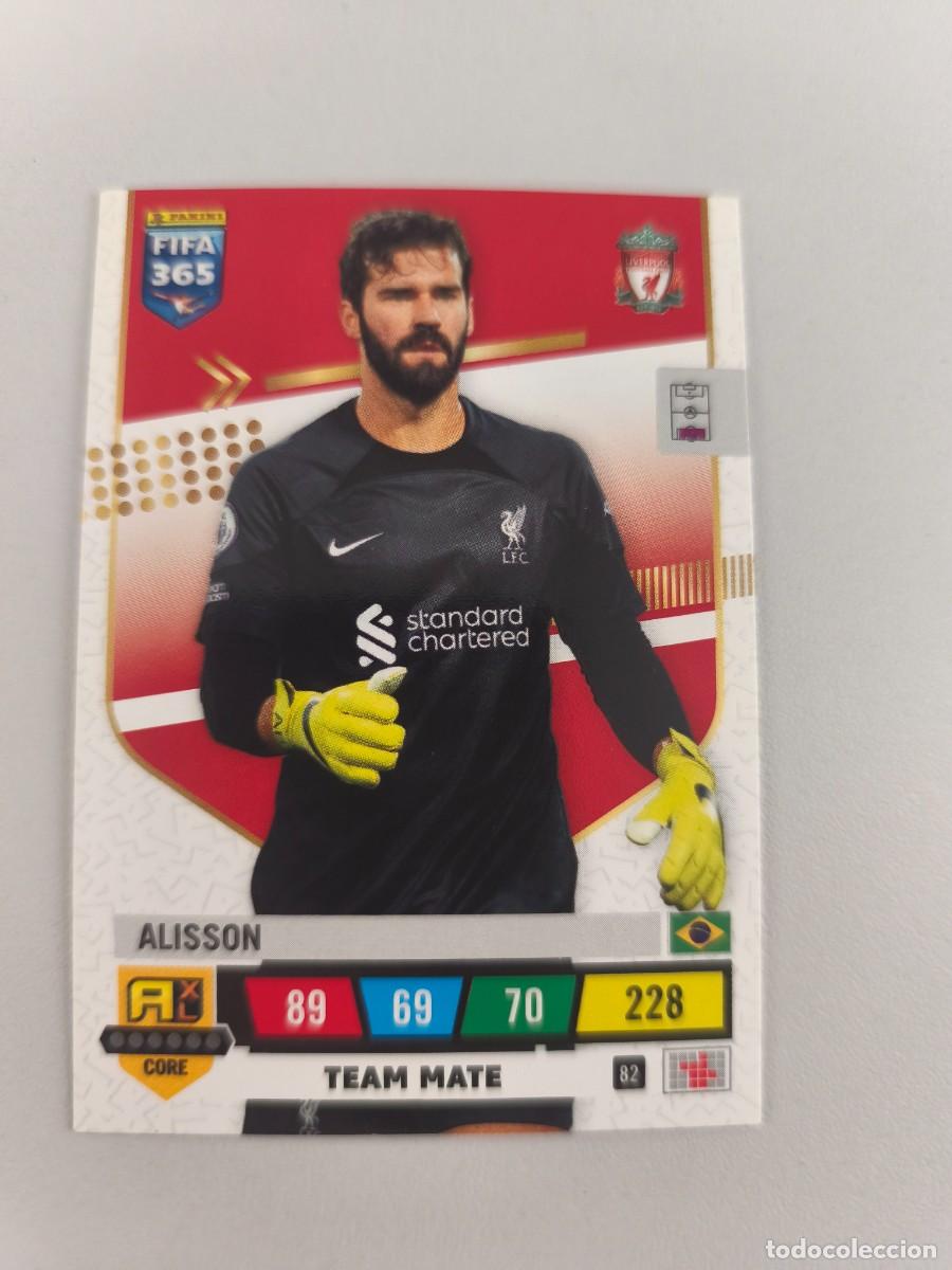 Figurine di Calcio: FIFA 365 ADRENALYN XL 2023 ALISSON 82 ALB FIFA