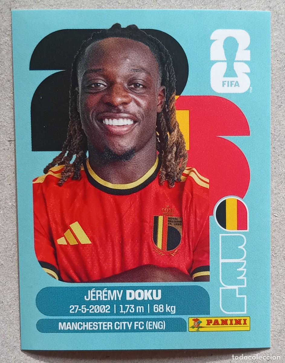 Football Stickers: Figurina Panini 2026 Cromo World Cup Usa Mundial 2026 Jeremy Doku Belgium n BEL 16