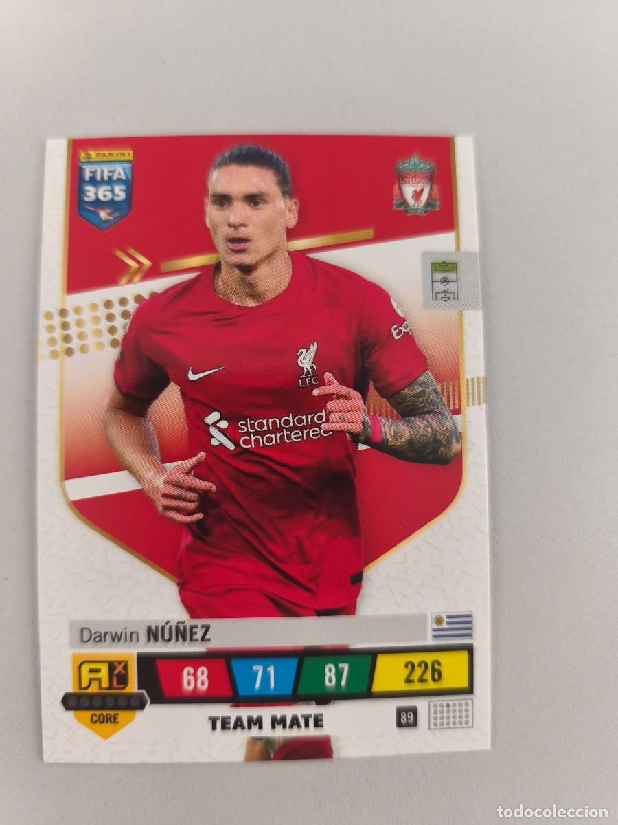 Football Stickers: FIFA 365 ADRENALYN XL 2023 DARWIN NU&Ntilde;EZ 89 ALB FIFA