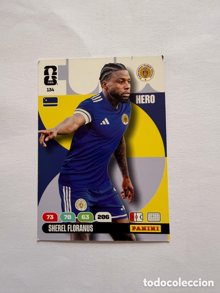 Football Stickers: Sherel Floranus (134) - Curazao