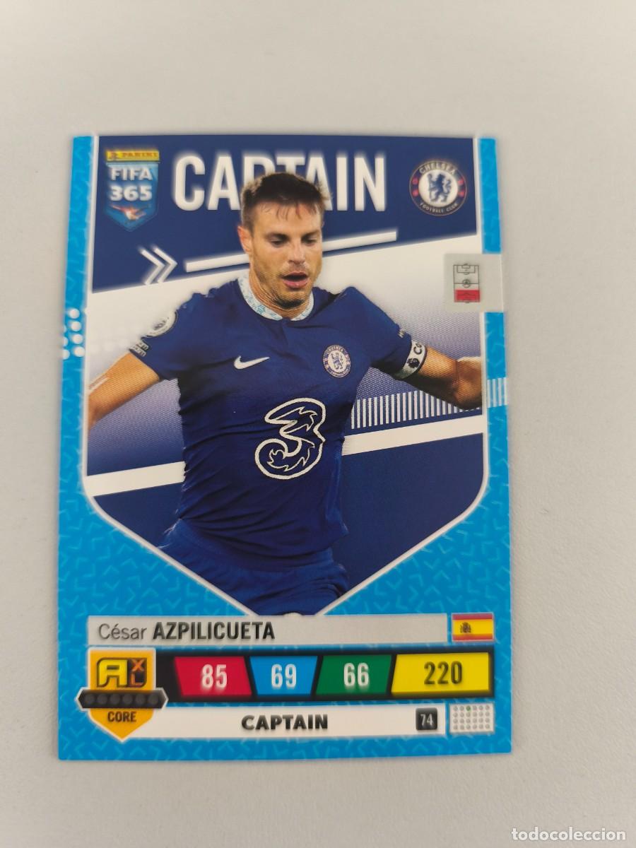 Football Stickers: FIFA 365 ADRENALYN XL 2023 CESAR AZPILICUETA 74 ALB FIFA